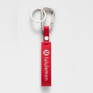 lululemon athletica Red Keychain.